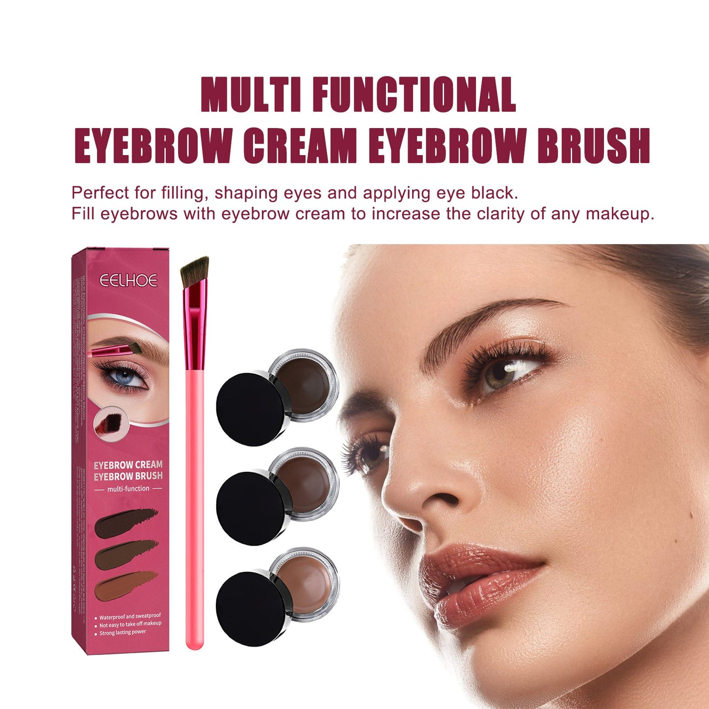 🎉SUMMER SALE - 49% OFF🎉Newest Magic Eyebrow Brush Set