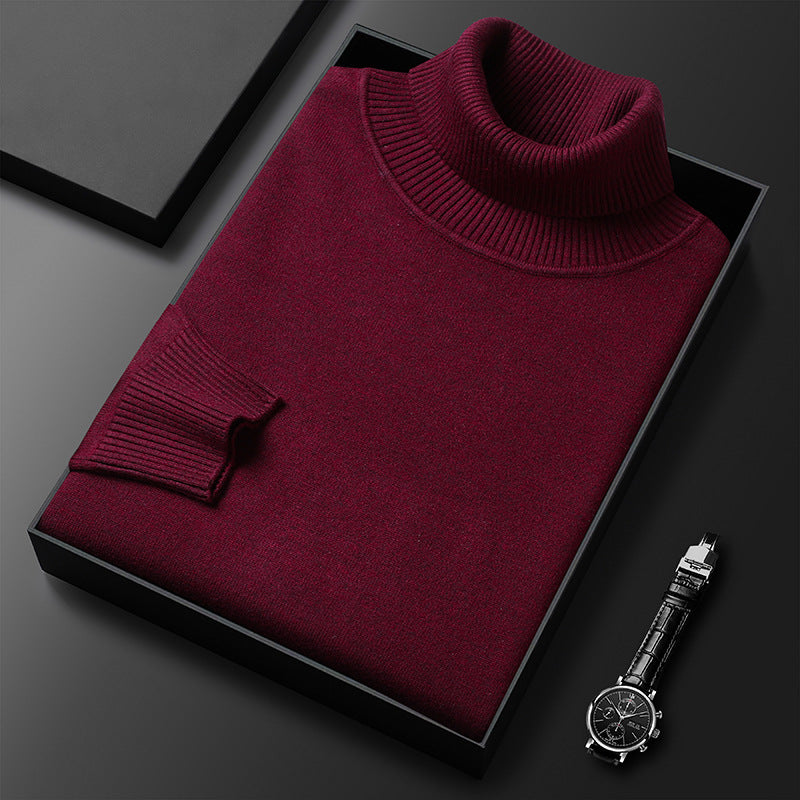 Men's Solid Color Premium Sweater