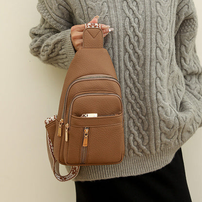 💖NEW ARRIVAL LIMITED TIME OFFER💖Women's Vintage Leather Chest Bag