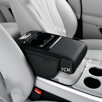 Armrest Storage Box with LED Ambient Lighting