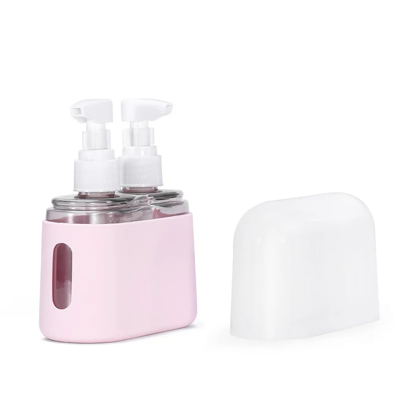 🔥Travel Smarter🔥Mini Shampoo Dispenser Portable Travel Bottle Set