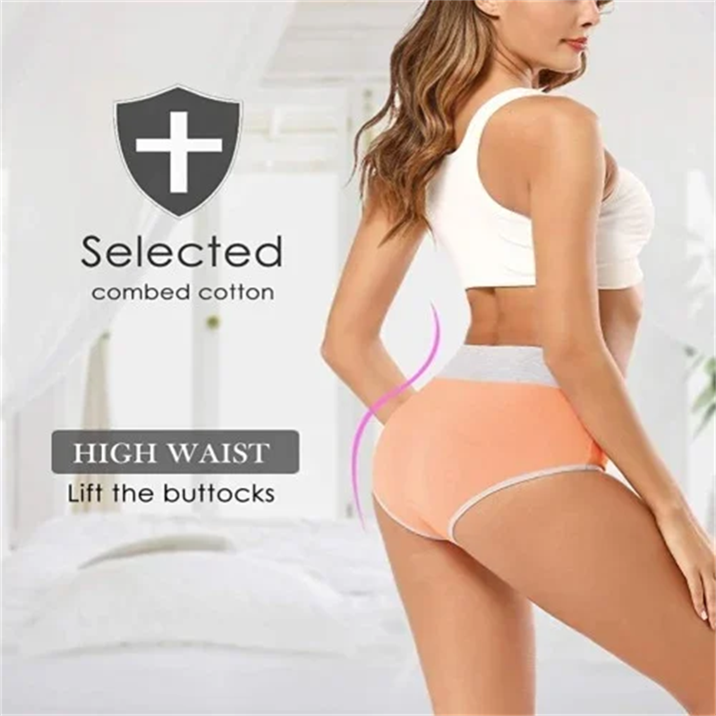 🔥Buy 4 Get 4 Free🔥Cotton Breathable Moisture-absorbing Antibacterial Underwear