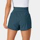 ✨️2025 Hot Sale 49% OFF🥰High Waisted 2-in-1 Yoga Shorts & Side Pockets
