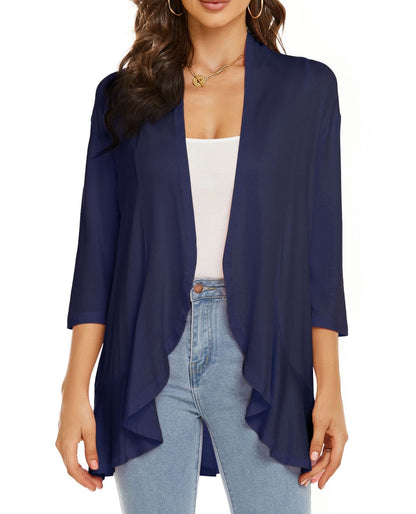 🔥Last Day 50% Off✨Women's Casual Lightweight Open Front