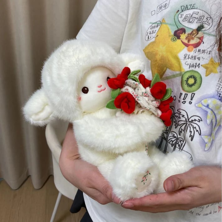 💕Rosie the Lamb – Sweetheart Gift Bouquet💕