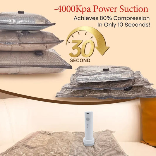 ⏳Limited-time 49% OFF⏰✨X7 Cordless Travel Vacuum Bag