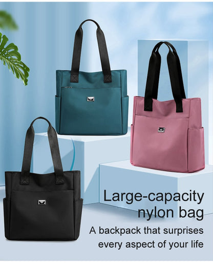 📢📢 49%  OFF !! ⏰Large Capacity Waterproof Multi Pocket Nylon Shoulder Bag🎁