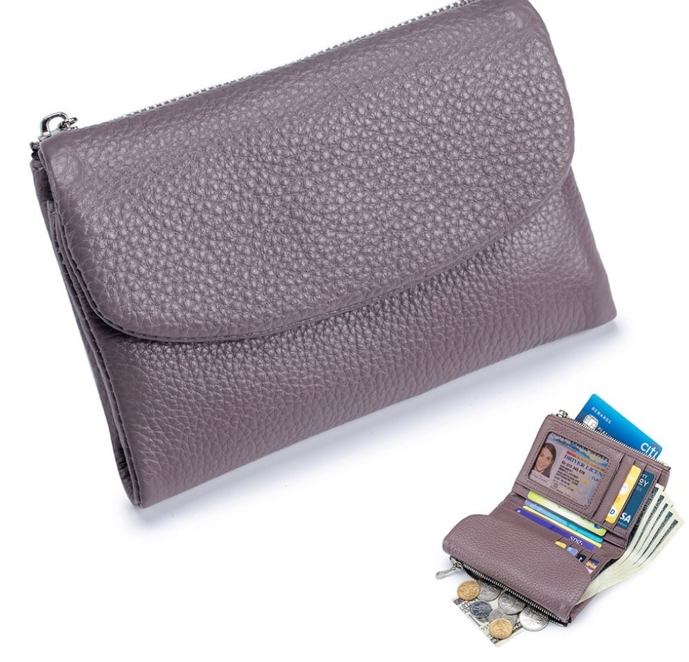🎁🔥Last day sale 49% OFF🔥✨⏰Unisex Pebble Leather Wallet🔥