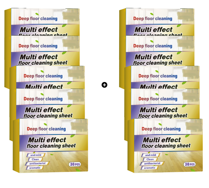 Multipurpose Dissolvable Floor Cleaning Sheets
