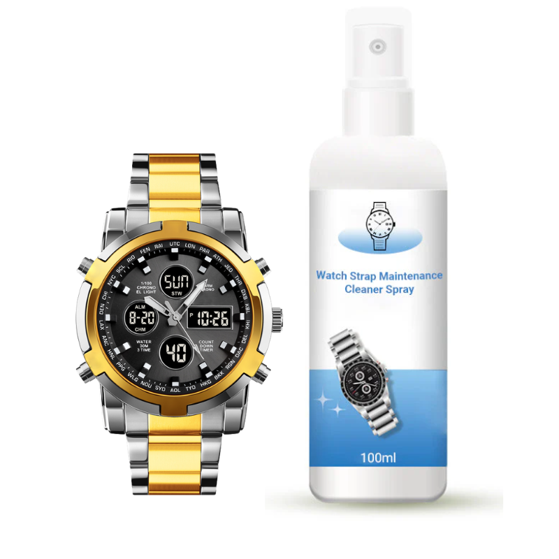 ⌚ 49% OFF NOW! 🪖 Men‘s Military Watch – Analog-Digital Display, Waterproof & Shock-Resistant 🛡️