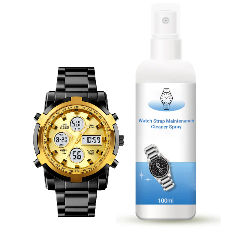 ⌚ 49% OFF NOW! 🪖 Men‘s Military Watch – Analog-Digital Display, Waterproof & Shock-Resistant 🛡️