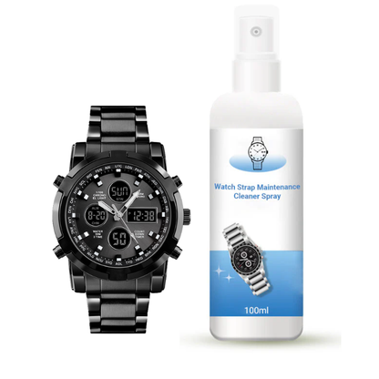 ⌚ 49% OFF NOW! 🪖 Men‘s Military Watch – Analog-Digital Display, Waterproof & Shock-Resistant 🛡️