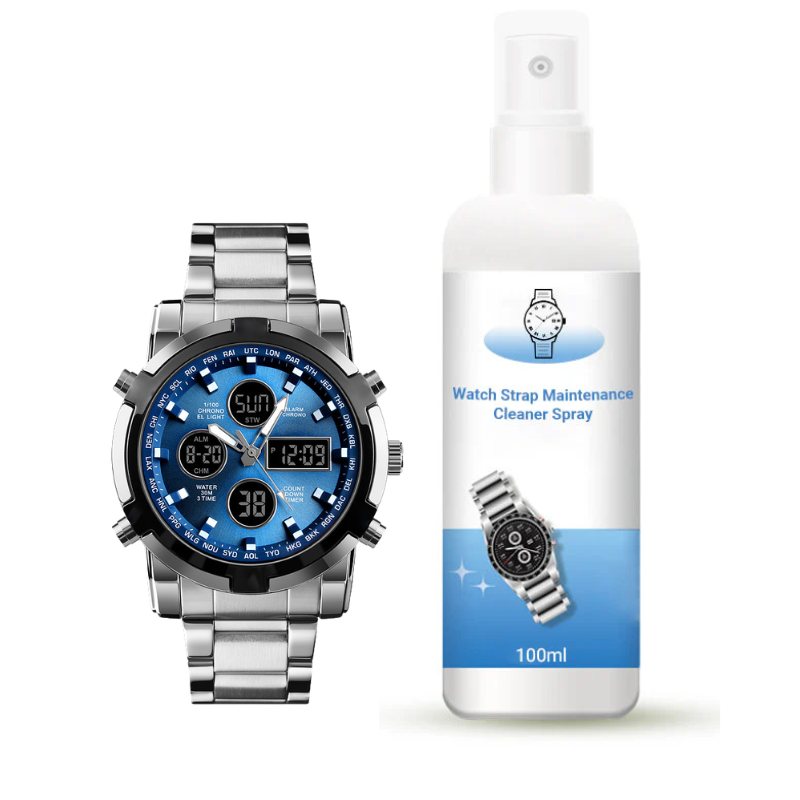 ⌚ 49% OFF NOW! 🪖 Men‘s Military Watch – Analog-Digital Display, Waterproof & Shock-Resistant 🛡️