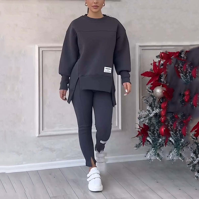 🌸New Arrival 50%OFF💖Women's Casual Sweatshirt Leggings Set