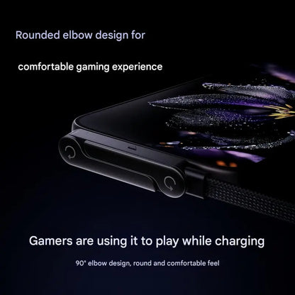 ⚡ Invisible Holder Charger Cable with Stand – Hidden Bracket Design, Fast Charging Support, Tangle-Free & Durable 📱