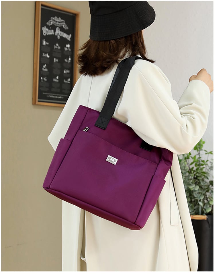 📢📢 49%  OFF !! ⏰Large Capacity Waterproof Multi Pocket Nylon Shoulder Bag🎁