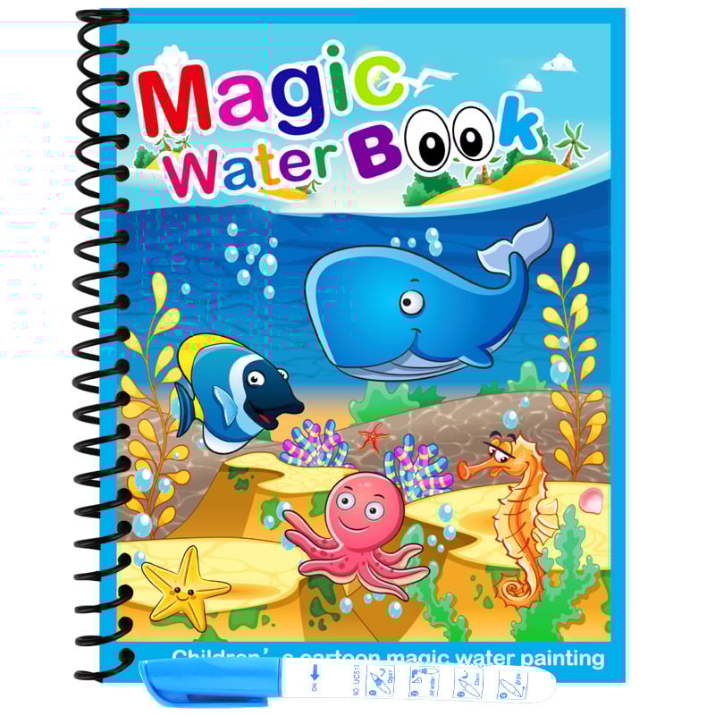 🌹BUY 1 GET 1 FREE🔥Summer Promotion 🎁✨️Magic Water Book📚️🎨🧠