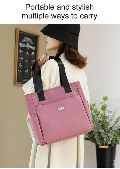 📢📢 49%  OFF !! ⏰Large Capacity Waterproof Multi Pocket Nylon Shoulder Bag🎁