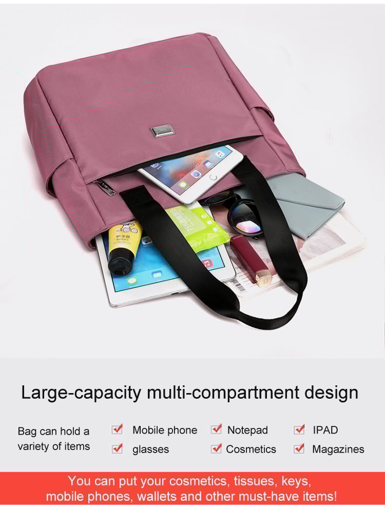 📢📢 49%  OFF !! ⏰Large Capacity Waterproof Multi Pocket Nylon Shoulder Bag🎁