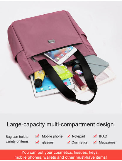 📢📢 49%  OFF !! ⏰Large Capacity Waterproof Multi Pocket Nylon Shoulder Bag🎁