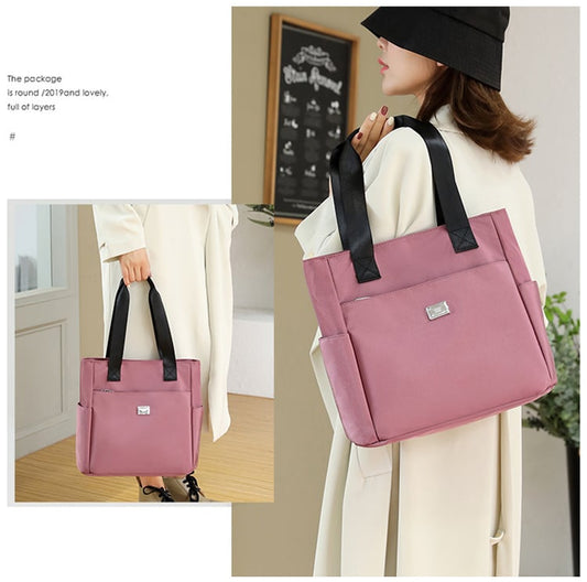 📢📢 49%  OFF !! ⏰Large Capacity Waterproof Multi Pocket Nylon Shoulder Bag🎁