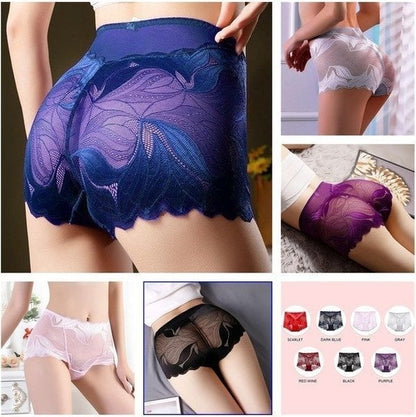 💋Buy 1 Get 4🔥Ladies Silk Lace Handmade Underwear