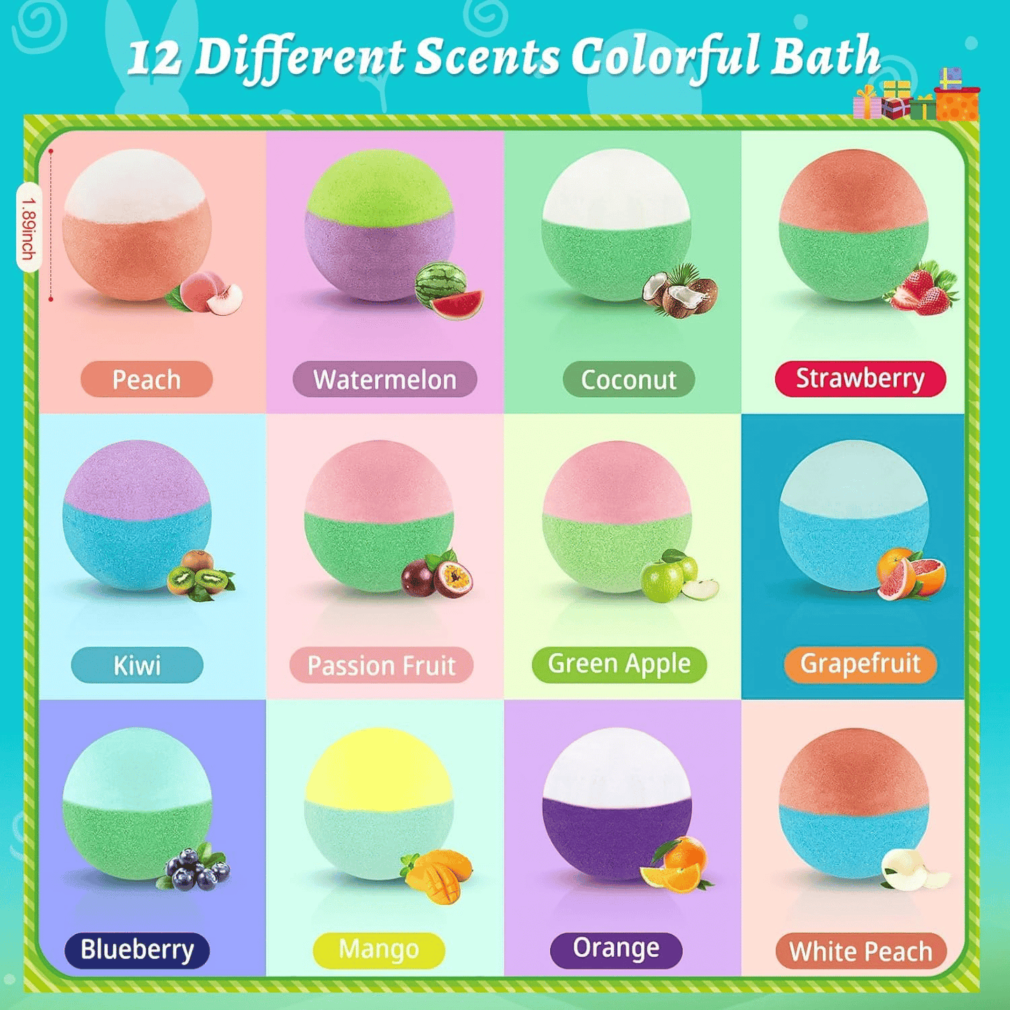 🛁LAST DAY 49% OFF🏐Bath Bombs for Kids with Surprise Inside🥚✨