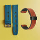 22mm Silicone Watch Strap + Leather Watch Strap