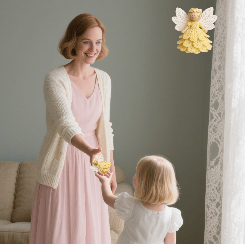 🧚Christmas Angel✨Last Day Sale 49% OFF🎁Crochet Your Own Angel – Complete Craft Kit