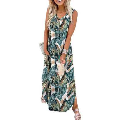 💖💖LAST DAY SPECIAL PRICE: ￡18.99!!💖Summer Dresses Maxi Dress Vacation Beach Sundresses with Pockets
