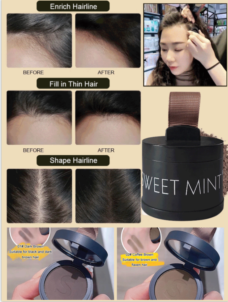 🔥2025 Latest Model🔥Waterproof Hairline Powder Shadow Powder