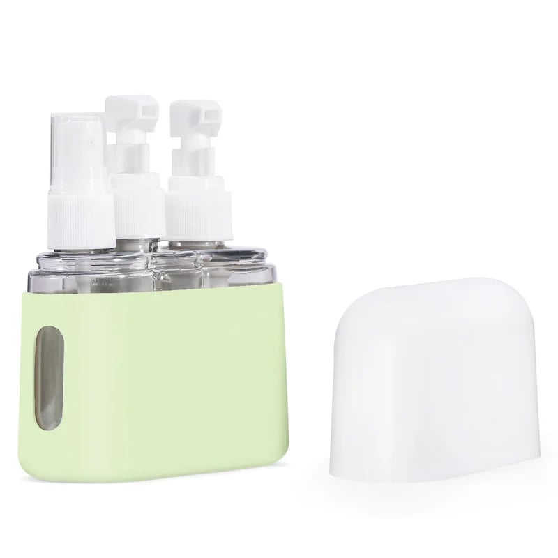 🔥Travel Smarter🔥Mini Shampoo Dispenser Portable Travel Bottle Set
