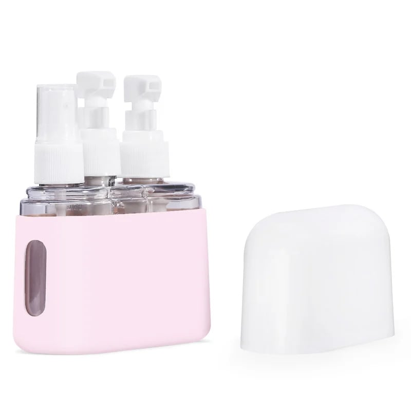 🔥Travel Smarter🔥Mini Shampoo Dispenser Portable Travel Bottle Set
