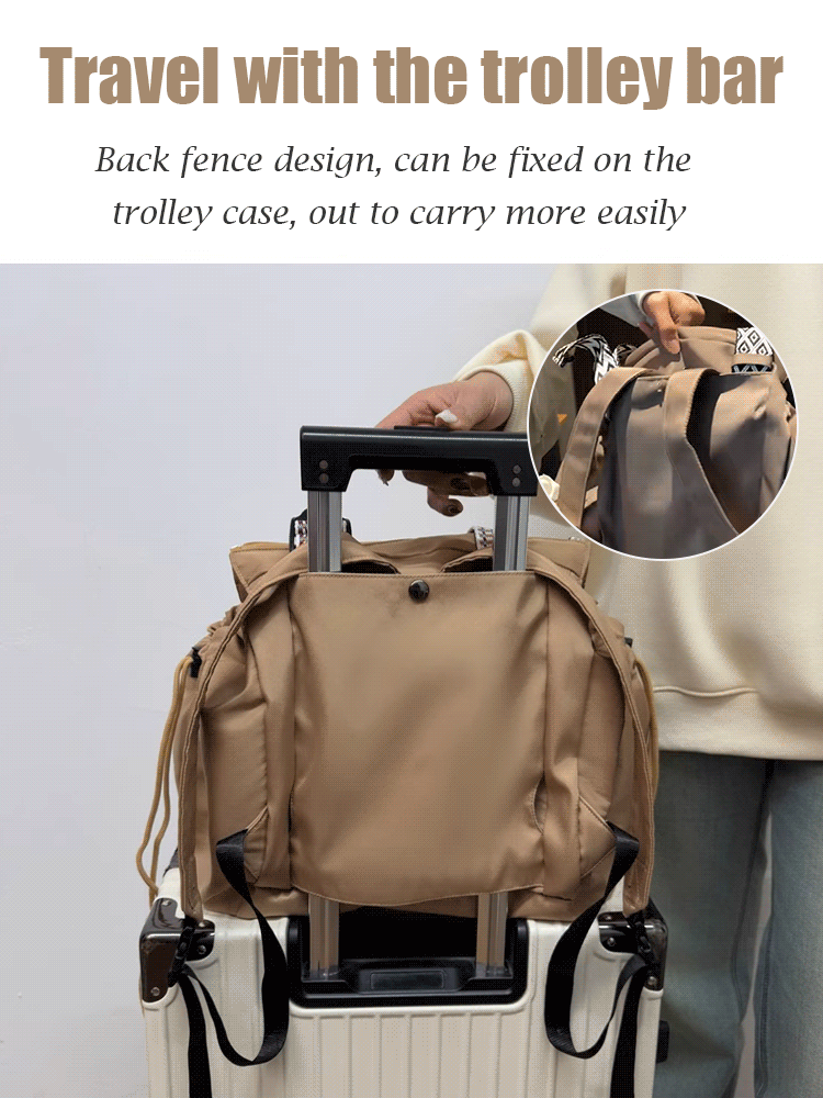 🔥Final Day of Anniversary Sale🔥Transformable Cradle Bag Travel Storage Bag