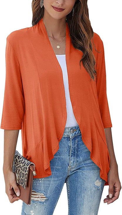 🔥Last Day 50% Off✨Women's Casual Lightweight Open Front