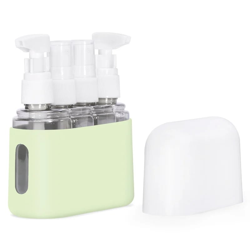 🔥Travel Smarter🔥Mini Shampoo Dispenser Portable Travel Bottle Set