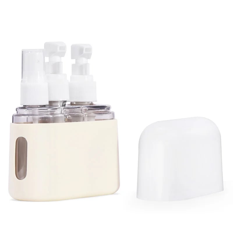 🔥Travel Smarter🔥Mini Shampoo Dispenser Portable Travel Bottle Set