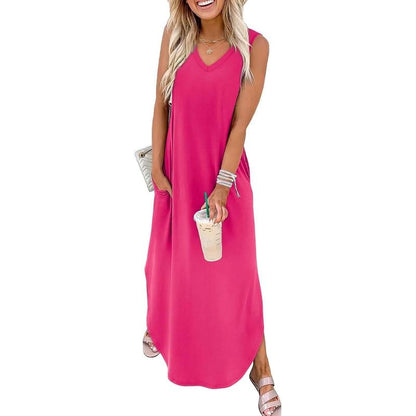 💖💖LAST DAY SPECIAL PRICE: ￡18.99!!💖Summer Dresses Maxi Dress Vacation Beach Sundresses with Pockets
