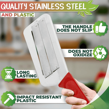🏆Stainless Steel Shredder Knife - Save your cooking time and energy! ⏳🍳