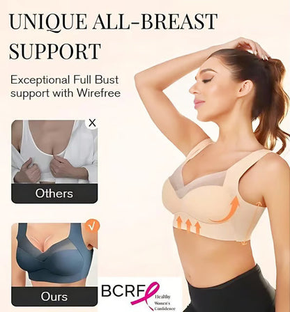 🔥Breathable Seamless Wireless Support Bra