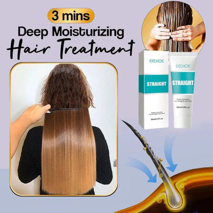 ✨Last Day Save 61%✨ Silk & Keratin Hair Straightening Cream