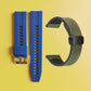 22mm Silicone Watch Strap + Leather Watch Strap
