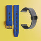 22mm Silicone Watch Strap + Leather Watch Strap