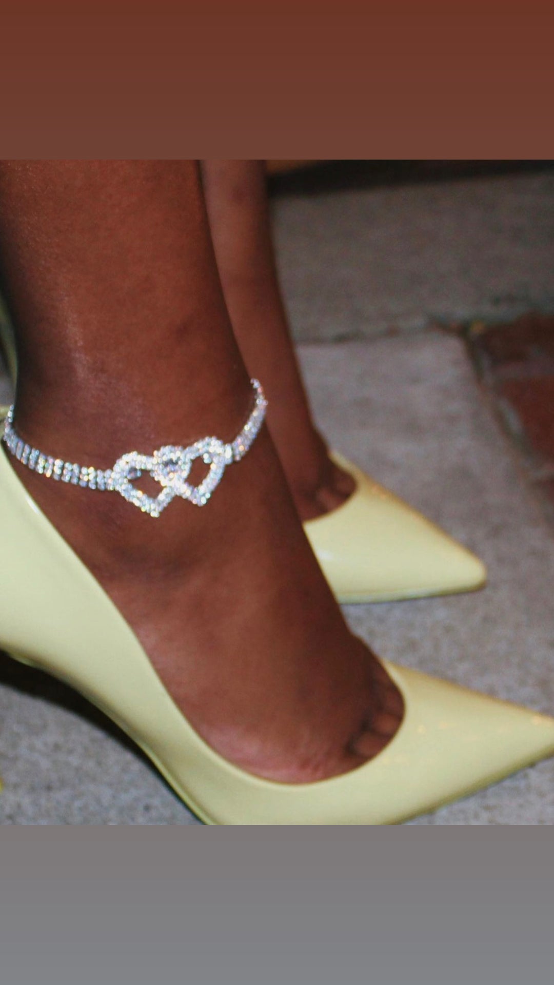 Buy 2 Get 15%💖Heart X Heart Ankle Bracelet🌟