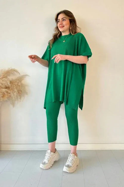 ⏰Clearance Sale 50% Off !🥂Knitted Two-piece Set