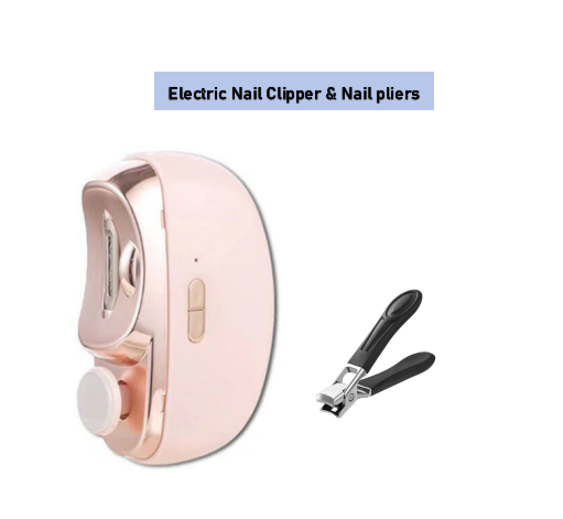 🎁 Hot Sale 49%OFF🔥3 in 1 Automatic Electric Nail Clipper with Polishing【Safe and convenient】