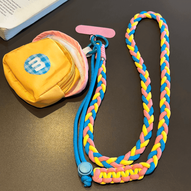 Phone Crossbody Strap with a Cute Little Storage Pouch