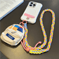 Phone Crossbody Strap with a Cute Little Storage Pouch