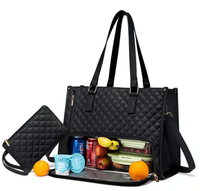 📢📢50%  OFF !!!⏰3 in 1 Lunch Tote Bag for Women🎁Free Matching Wallet⏰