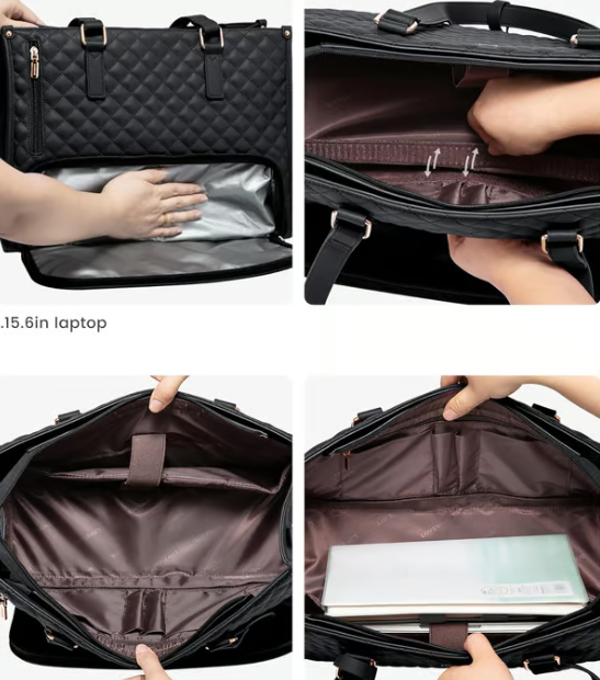 📢📢50%  OFF !!!⏰3 in 1 Lunch Tote Bag for Women🎁Free Matching Wallet⏰